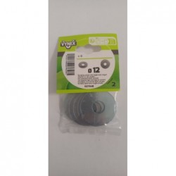 RONDELLES TRES LARGES Ø 12MM 6 PCS / SACHET