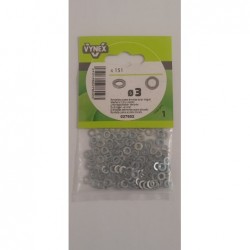 RONDELLES ETROITES Ø 3MM 151 PCS / SACHET