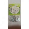 RONDELLES ETROITES Ø 8MM 21 PCS / SACHET
