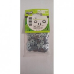 RONDELLES LARGES Ø 3MM 123 PCS / SACHET