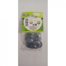 RONDELLES LARGES Ø 10MM 15 PCS / SACHET