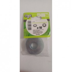 RONDELLES LARGES Ø 18MM 4 PCS / SACHET