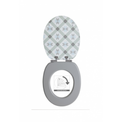 ABATTANT TRENDY LINE CARREAUX CIMENT
