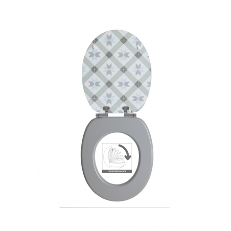ABATTANT TRENDY LINE CARREAUX CIMENT