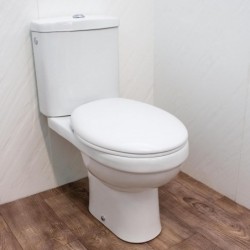 ABATTANT BLANC THERMODUR DECLIPSABLE