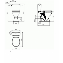 PACK WC SURELEVE NF ASTOR