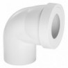 PIPE COURTE COUDEE MALE Ø100 MM A COLLER + JOINT