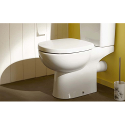 PIPE WC COURTE DROITE M/F Ø100 MM A COLLER + JOINT