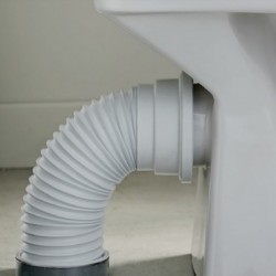 PIPE EXTENSIBLE Ø 100 MM MATIERE PVC SANS COLLAGE