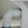 PIPE EXTENSIBLE Ø 100 MM MATIERE PVC SANS COLLAGE