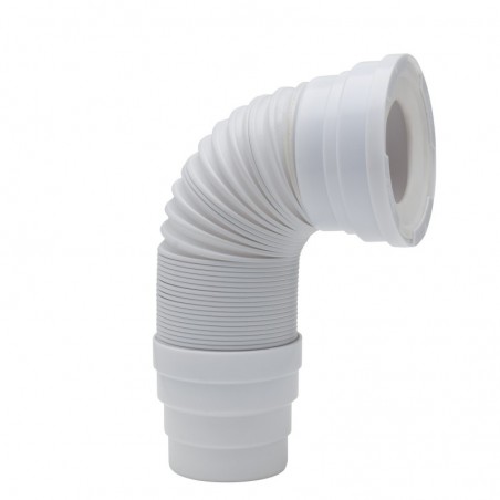 PIPE WC SOUPLESS COURTE SORTIE A COLLER + JOINT