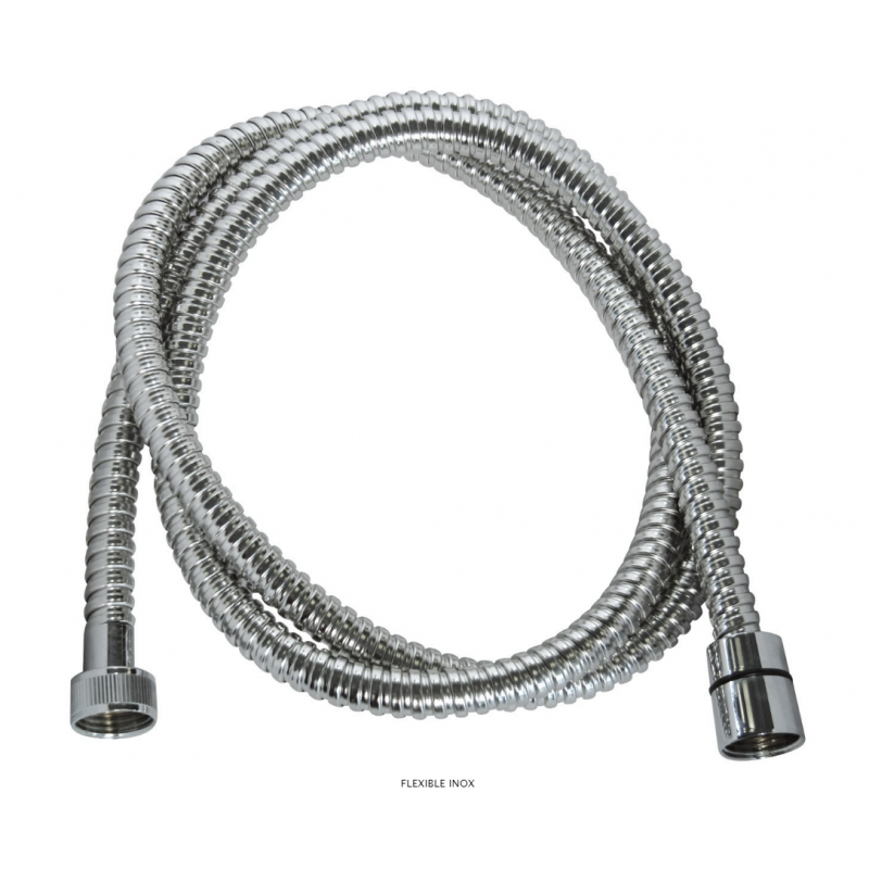 FLEXIBLE INOX SIMPLE AGRAFAGE 1,50M (SACHET)