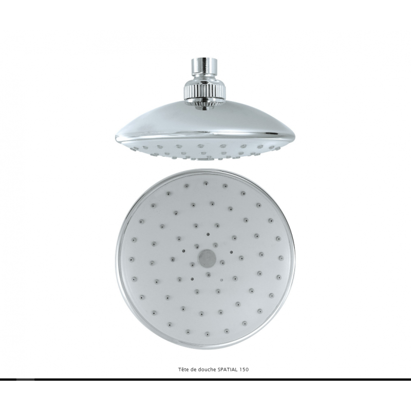 TETE DE DOUCHE ORIENTABLE CHROME 1 JET