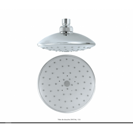 TETE DE DOUCHE ORIENTABLE CHROME 1 JET