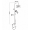 COMBIDOUCHE TIMARU CHROME