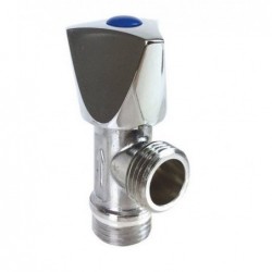ROBINET DOUCHE EQUERRE CHROME MM 1/2-(15/21)