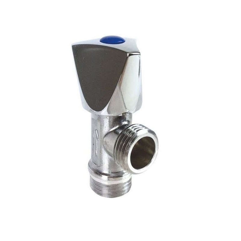 ROBINET DOUCHE EQUERRE CHROME MM 1/2-(15/21)