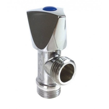 ROBINET DOUCHE EQUERRE CHROME MM 1/2-(15/21)