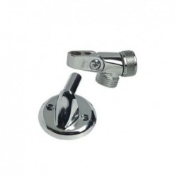 SUPPORT DOUCHETTE MURAL CHROME MF 1/2-(15/21)