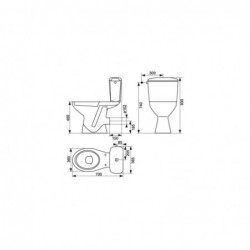 PACK WC SURELEVE NF ULYSSE 2