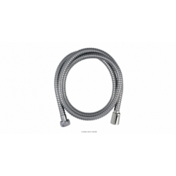 FLEXIBLE DOUCHE CHROME DOUBLE AGRAFAGE 2M