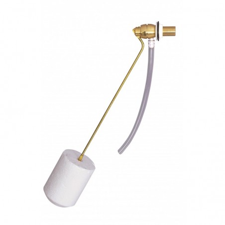 ROBINET FLOTTEUR LATERALE F2 A LEVIER M3/8 (12/17)