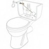 ROBINET FLOTTEUR LATERALE F2 A LEVIER M3/8 (12/17)