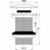 BONDE LAVABO 75MM QUICK-CLAC SANS TROP PLEIN