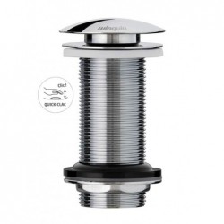 BONDE LAVABO 100MM QUICK-CLAC SANS TROP PLEIN
