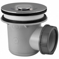 BONDE COUDE RECEVEUR DE DOUCHE Ø 60MM