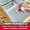 BONDE+SIPHON QUICK CLAC NANO 6.7 - Ø 32MM