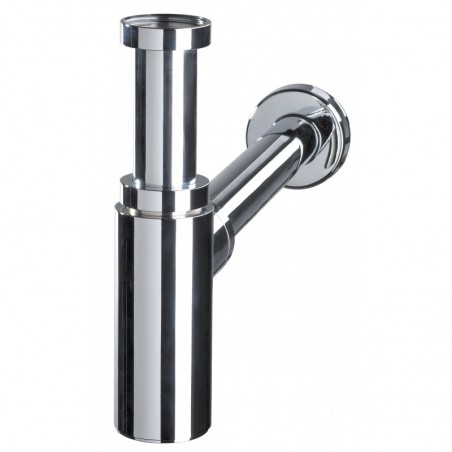 SIPHON LAVABO DESIGN LINEIS LAITON CHROME Ø 32MM