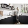 MITIGEUR EVIER CARRE CHROME + DOUCHETTE 1 JET