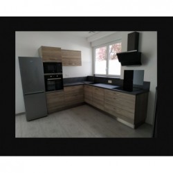 MITIGEUR EVIER TIKI NOIR DOUCHETTE 1JET COMPLET