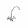 MELANGEUR LAVABO BEVERLEY CHROME LIVRÉ COMPLET