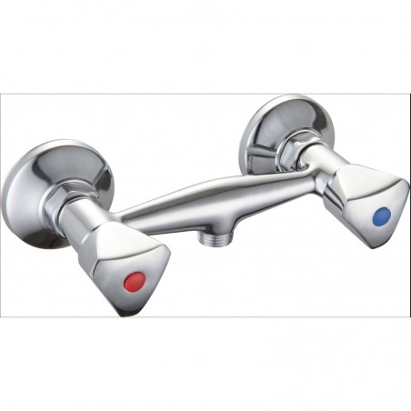 MELANGEUR DOUCHE HERA CHROME LIVRÉ COMPLET