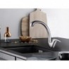 MITIGEUR EVIER NEWBURY CHROME LIVRÉ COMPLET