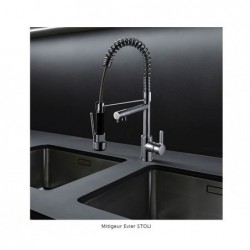 MITIGEUR EVIER STOLI DOUCHETTE CHROME COMPLET