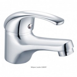 MITIGEUR LAVABO CARDIFF CHROME LIVRÉ COMPLET