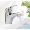 MITIGEUR LAVABO CARDIFF CHROME LIVRÉ COMPLET
