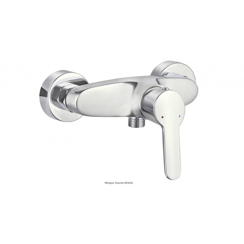 MITIGEUR DOUCHE MOLENE CHROME LIVRÉ COMPLET