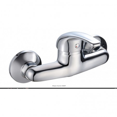 MITIGEUR DOUCHE CARDIFF CHROME LIVRÉ COMPLET