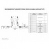 MITIGEUR DOUCHE THERMOSTATIQUE NANKA NOIR COMPLET