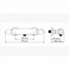 MITIGEUR DOUCHE THERMOSTATIQUE ONYX 3 COMPLET