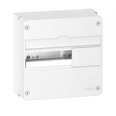 COFFRET BLANC EN SAILLIE 1 RANGÉE DE 13 MODULES