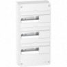 COFFRET BLANC EN SAILLIE 3 RANGÉES DE 13 MODULES