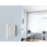 BOUTON POUSSOIR BLANC 10A  A ENCASTRER