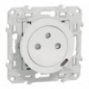PRISE DE COURANT 2P+T 16A+ USB-C BLANC A ENCASTRER