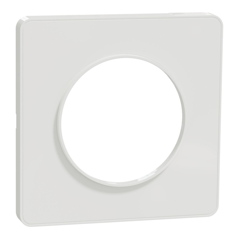 ODACE TOUCH - PLAQUE 1 POSTE BLANC
