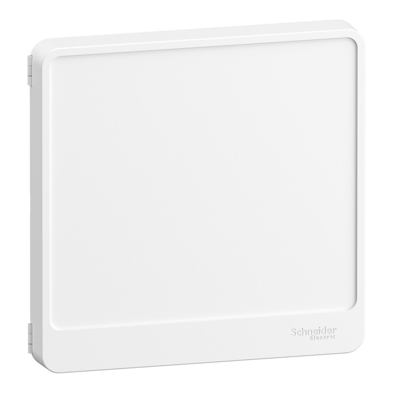 PORTE POUR COFFRET BLANC 1 RANGÉE DE 13 MODULES